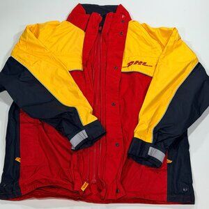 DHL Delivery Jacket Size Large Double Zip Waterproof Gore-Tex